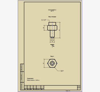 Чертежи соединений НСН