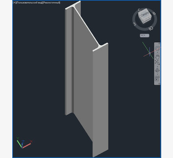 3D модели двутавров по ТУ 14-2-205-76