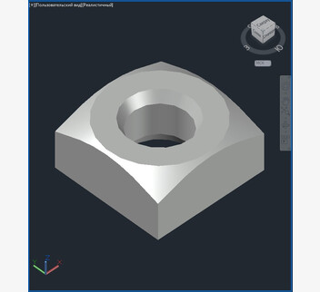 3D модели гаек по DIN 557