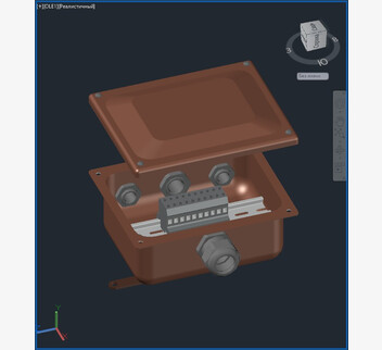 3D модели коробок КС