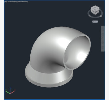 3D модели колен УГР по ГОСТ 5525-88